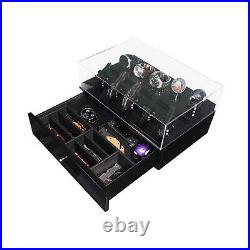 Pocket Knife Display Case for Collections 30 Folding Knife Storage Organizer