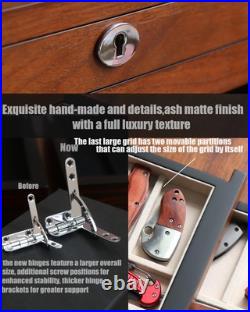 Pocket Knife Display Case for men collection holder 22-26 folding knife with Pocket Knife Display Case for men collection holder 22-26 folding knife with