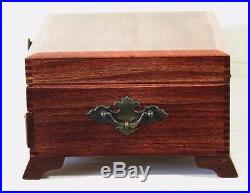 Pocket Knife Storage Chest, Handcrafted By Skilled Woodworker, Display, Organize