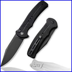 Pocket knife Durable 14C28N blade High quality G10 handle camping open air blac