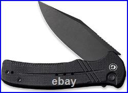 Pocket knife Durable 14C28N blade High quality G10 handle camping open air blac