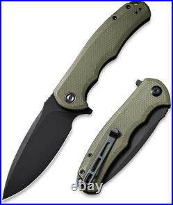 Practical Folding Hunting Knife Lightweight G-10 Handle & Ball Bearing Pivot