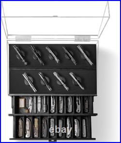 Premium Knife Display Case for up to 50 Knives Extra Large Handcrafted Wooden Premium Knife Display Case for up to 50 Knives Extra Large Handcrafted Wooden