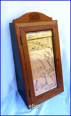 RARE FIND-CASE XX POCKET KNIFE COUNTER TOP STORE DISPLAY CASE With INSERTS