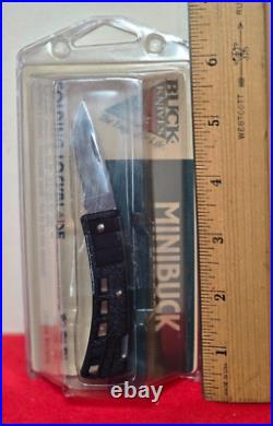 RARE Museum Quality Buck Knife NIB Hanging 425BK MiniBuck Store Display