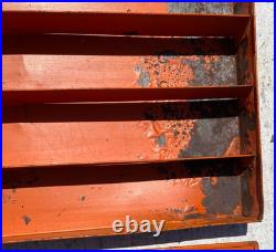 RARE Vintage Remington Hunting Knife Store Display Case Tray Shadowbox Sign RARE Vintage Remington Hunting Knife Store Display Case Tray Shadowbox Sign