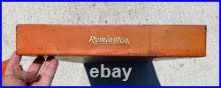 RARE Vintage Remington Hunting Knife Store Display Case Tray Shadowbox Sign RARE Vintage Remington Hunting Knife Store Display Case Tray Shadowbox Sign