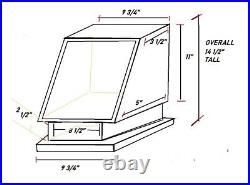 REPLICA 1950's Hardware Store knife Display Case Handmade New REPLICA