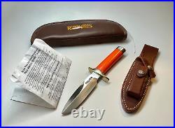 Randall Made Knives Combat Companion Orange G-10 Scales and Original Sheath