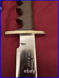 Randall Made Knives/knife Model 14 Vietnam Veteran Knife -386 Of 500