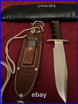 Randall Made Knives/knife Model 14 Vietnam Veteran Knife -386 Of 500