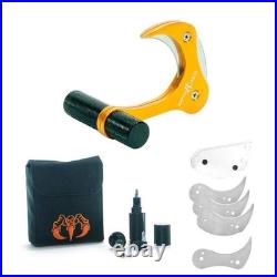 Raptorazor Aluminum Big Game Skinner Game Processing Knife (Rugged Gold) Raptorazor Aluminum Big Game Skinner Game Processing Knife (Rugged Gold)