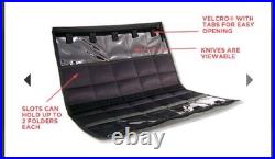 Rare Benchmade Pocket Knife Storage Knife Brag Briefcase Case With Extra Inserts Rare Benchmade Pocket Knife Storage Knife Brag Briefcase Case With Extra Inserts