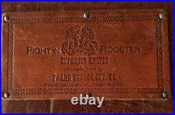 Rare Fight'N Rooster Custom 84 Knife Storage Case/Box 1 Of 10