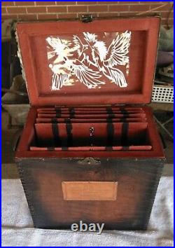 Rare Fight'N Rooster Custom 84 Knife Storage Case/Box 1 Of 10