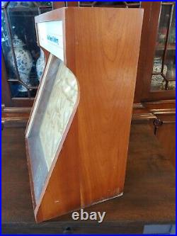 Rare Original Vintage Case XX Country Store Knife Dealer Display Case With Key