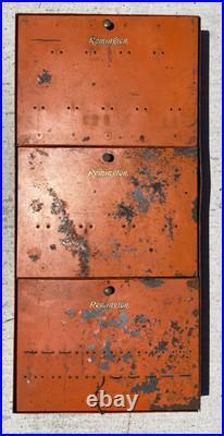 Rare Vintage Remington Hunting Knife Store Display Case Tray Shadowbox Sign Rare Vintage Remington Hunting Knife Store Display Case Tray Shadowbox Sign