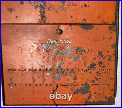 Rare Vintage Remington Hunting Knife Store Display Case Tray Shadowbox Sign