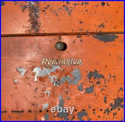 Rare Vintage Remington Hunting Knife Store Display Case Tray Shadowbox Sign