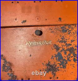 Rare Vintage Remington Hunting Knife Store Display Case Tray Shadowbox Sign