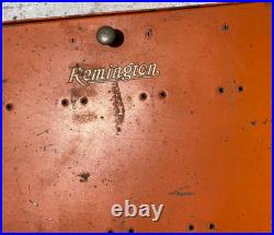 Rare Vintage Remington Hunting Knife Store Display Case Tray Shadowbox Sign