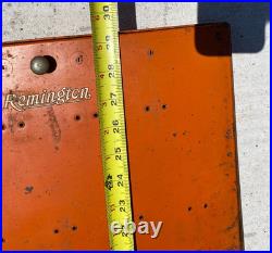 Rare Vintage Remington Hunting Knife Store Display Case Tray Shadowbox Sign
