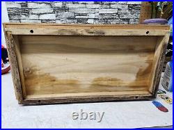 Rare Vtg Case XX Knife Wood Store Counter Display Case No Key