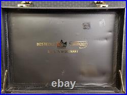SBS Bestecke Solingen Germany 23/24K Gold Plate 18/10 Flatware Set in Case 72pc