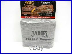 Sack Ups AC807 Cotton Knife Roll Protector Storage Case Holds 18 Knives
