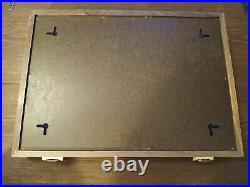 Schatt & Morgan Queen Empty Display Storage Case Wood 18 X 13