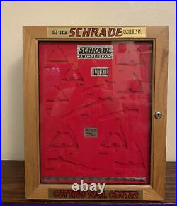 Schrade Knives & Tools Uncle Henry Old Timer Store Display Case Storage- No Key