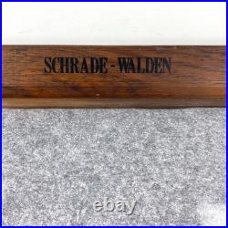 Schrade Walden Knives Glass Topped Wood Display Case Countertop Cabinet Retail Schrade Walden Knives Glass Topped Wood Display Case Countertop Cabinet Retail