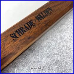 Schrade Walden Knives Glass Topped Wood Display Case Countertop Cabinet Retail Schrade Walden Knives Glass Topped Wood Display Case Countertop Cabinet Retail