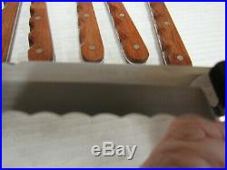 Set Of 6 Case XX 254 Steak Knives, excellent used condition withstorage case T388K