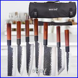 Sharp Kitchen Meat Cleavers Butcher Boning Chef's Knife Knives Storage Bag Set Sharp Kitchen Meat Cleavers Butcher Boning Chef's Knife Knives Storage Bag Set