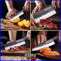 Sharp Kitchen Meat Cleavers Butcher Boning Chef's Knife Knives Storage Bag Set Sharp Kitchen Meat Cleavers Butcher Boning Chef's Knife Knives Storage Bag Set