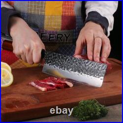Sharp Kitchen Meat Cleavers Butcher Boning Chef's Knife Knives Storage Bag Set Sharp Kitchen Meat Cleavers Butcher Boning Chef's Knife Knives Storage Bag Set