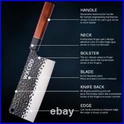 Sharp Kitchen Meat Cleavers Butcher Boning Chef's Knife Knives Storage Bag Set Sharp Kitchen Meat Cleavers Butcher Boning Chef's Knife Knives Storage Bag Set