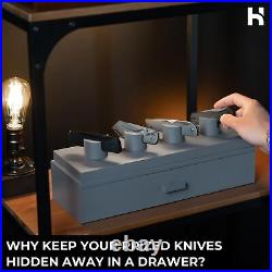 Showcase Your Knives with The Knife Deck Premium Pocket Knife Display Ca