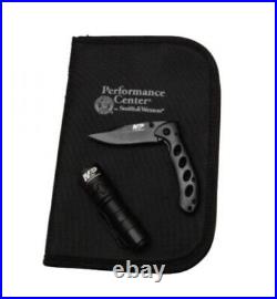 Smith & Wesson M&P 9mm PERFORMANCE CENTER Every Day Carry Case w Knife Light EDC