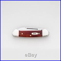 Smooth Chestnut Bone Baby Butterbean Pocket Knife Blades Fold Handle For Storage