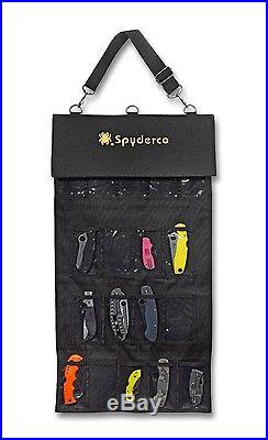 Spyderco Spyderpac Small SP2 Knife Storage & Carry Case, 18 Knives
