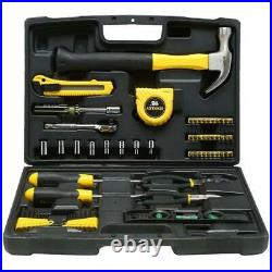 Stanley Homeowners Assortment Standard Tool Kit Molded Case Storage 65-Piece