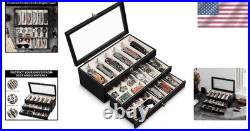 Stylish Solid Wood Knife Display Case with Buckle Ideal for Groomsmen Gifts