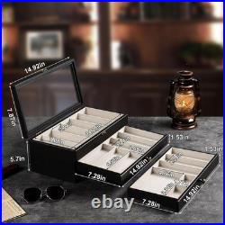 Stylish Solid Wood Knife Display Case with Buckle Ideal for Groomsmen Gifts