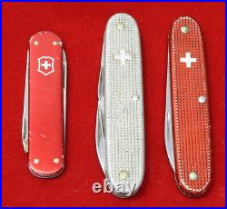 Swiss Army Knife Collection, Lot Of 57, Victorinox Wenger, Vintage/retired/rare