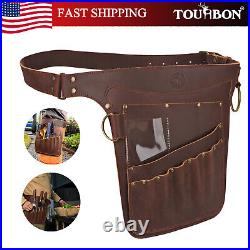 TOURBON Kitchen Tools Storage Belt Holster Chef Utility Waist Pouch Leather US