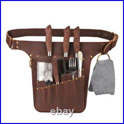 TOURBON Kitchen Tools Storage Belt Holster Chef Utility Waist Pouch Leather US