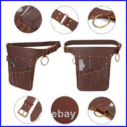 TOURBON Kitchen Tools Storage Belt Holster Chef Utility Waist Pouch Leather US