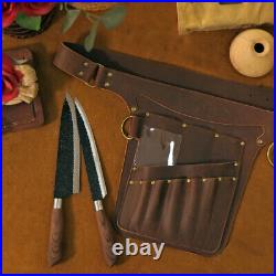 TOURBON Kitchen Tools Storage Belt Holster Chef Utility Waist Pouch Leather US